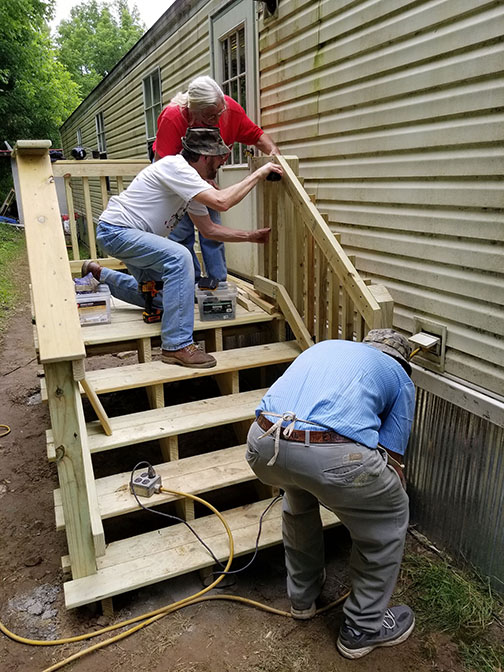 Assembling Railings